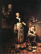 MAES, Nicolaes Portrait of a Woman sty Sweden oil painting artist